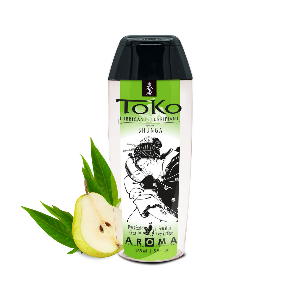 Интимный гель серии Toko Aroma, Pear & Exotic Green Tea, 165 мл