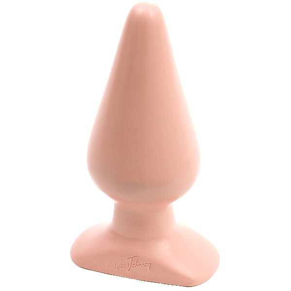 Анальная пробка 6x3 Butt Plugs Smooth Classic Large - White