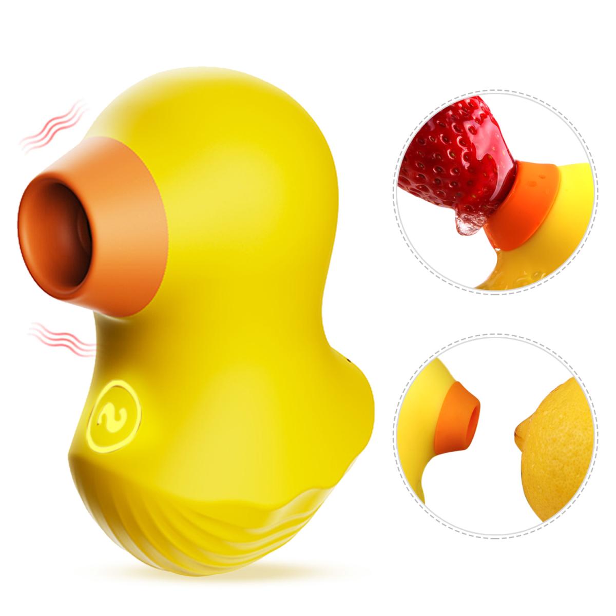 Tracy's Dog Вакуумный стимулятор для женщин Mr Duckie Clitoral Sucking Vibrator