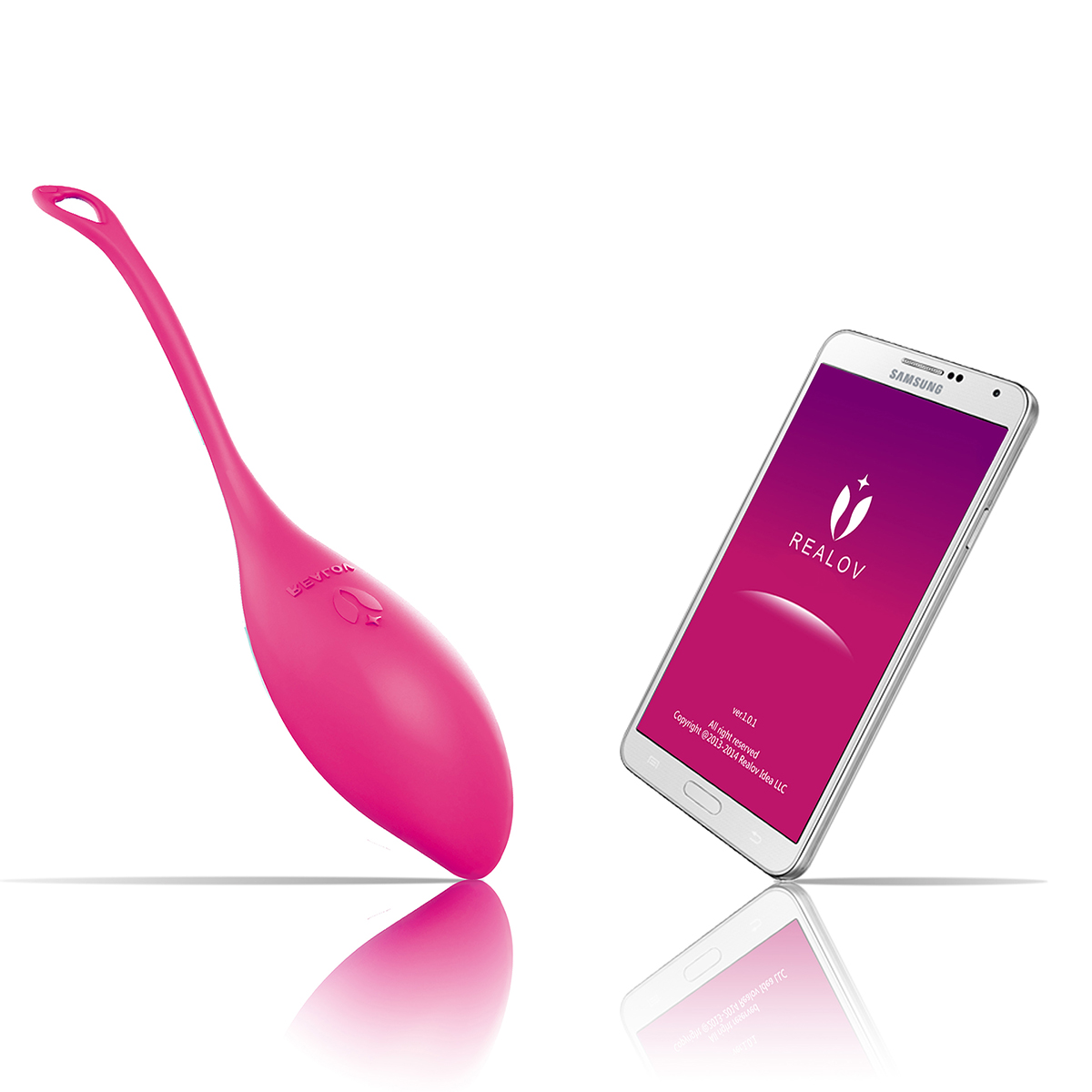 Realov Вибромассажер многофункциональный Realov Serena Smart Mini Vibe Purple