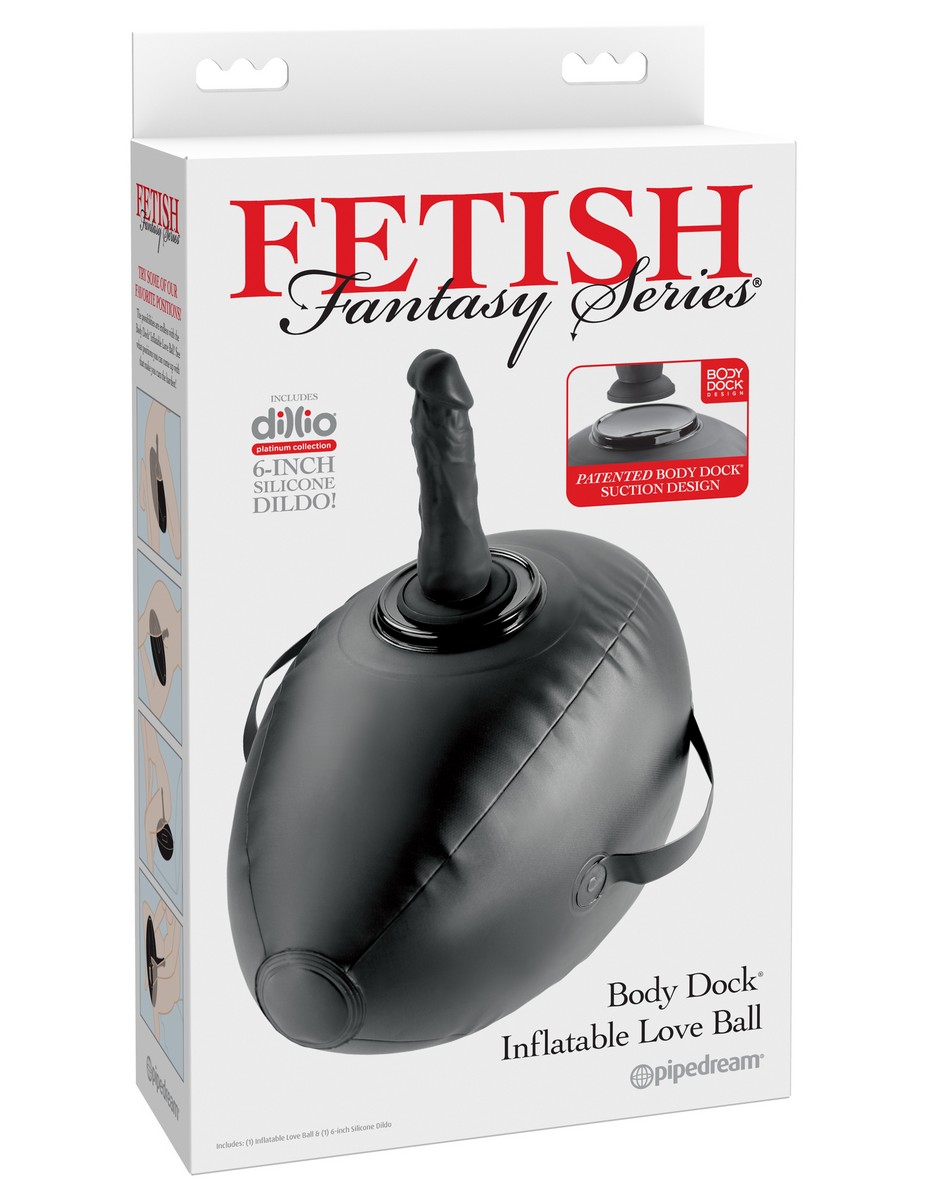 Фаллоимитатор на надувной подушке Body Dock Inflatable Love Ball