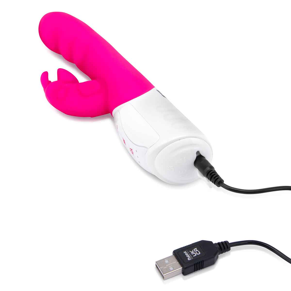 Rabbit Essentials Вибромассажер с клиторальной стимуляцией розовый CLITORAL SUCTION RABBIT