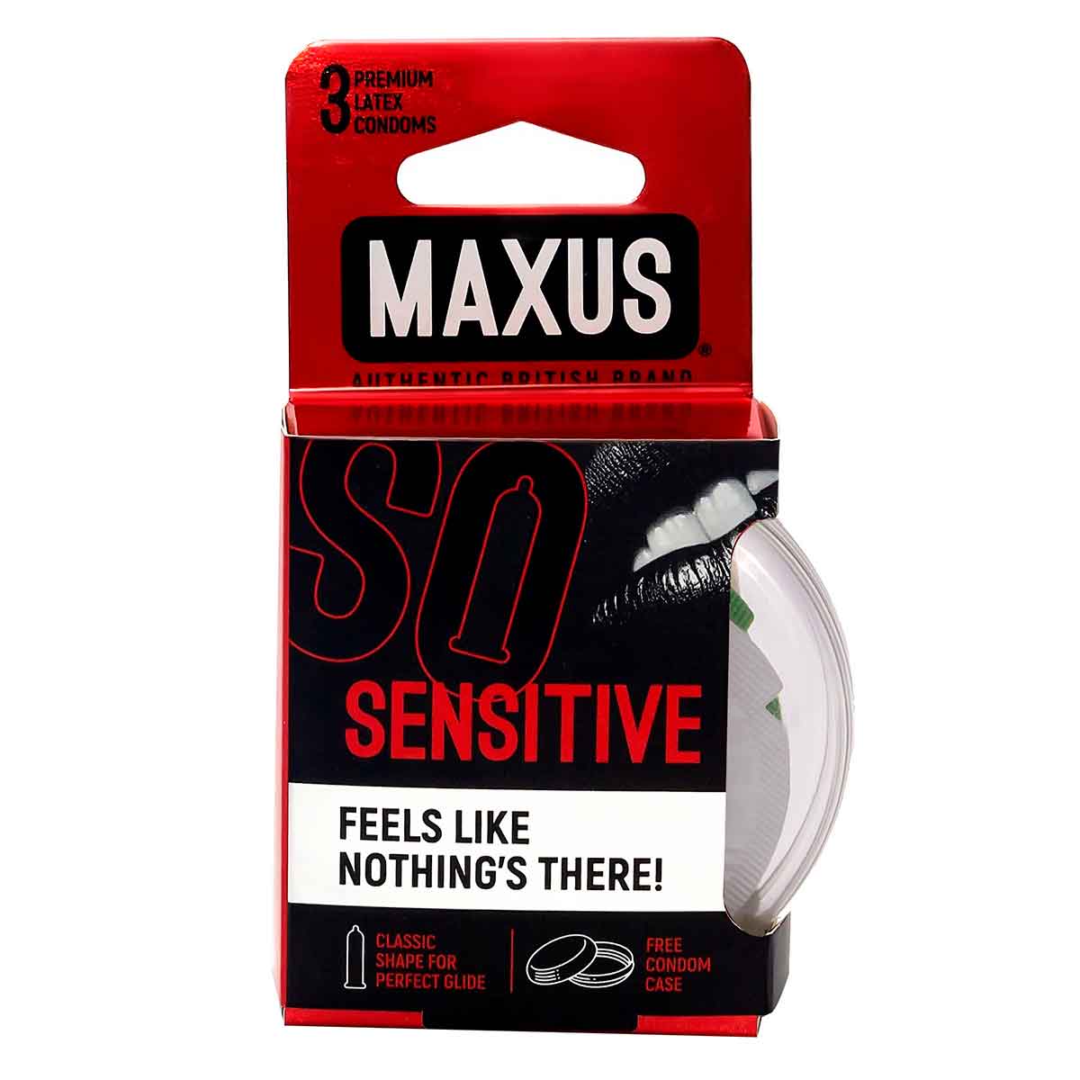 Maxus Презервативы ультратонкие MAXUS AIR Sensitive №3 п/к