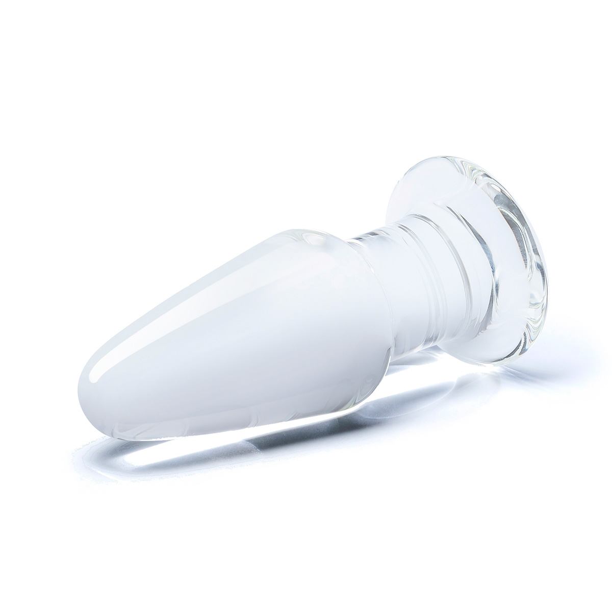 Glas Прозрачный анальный плаг Glass Butt Plug 3,5 in