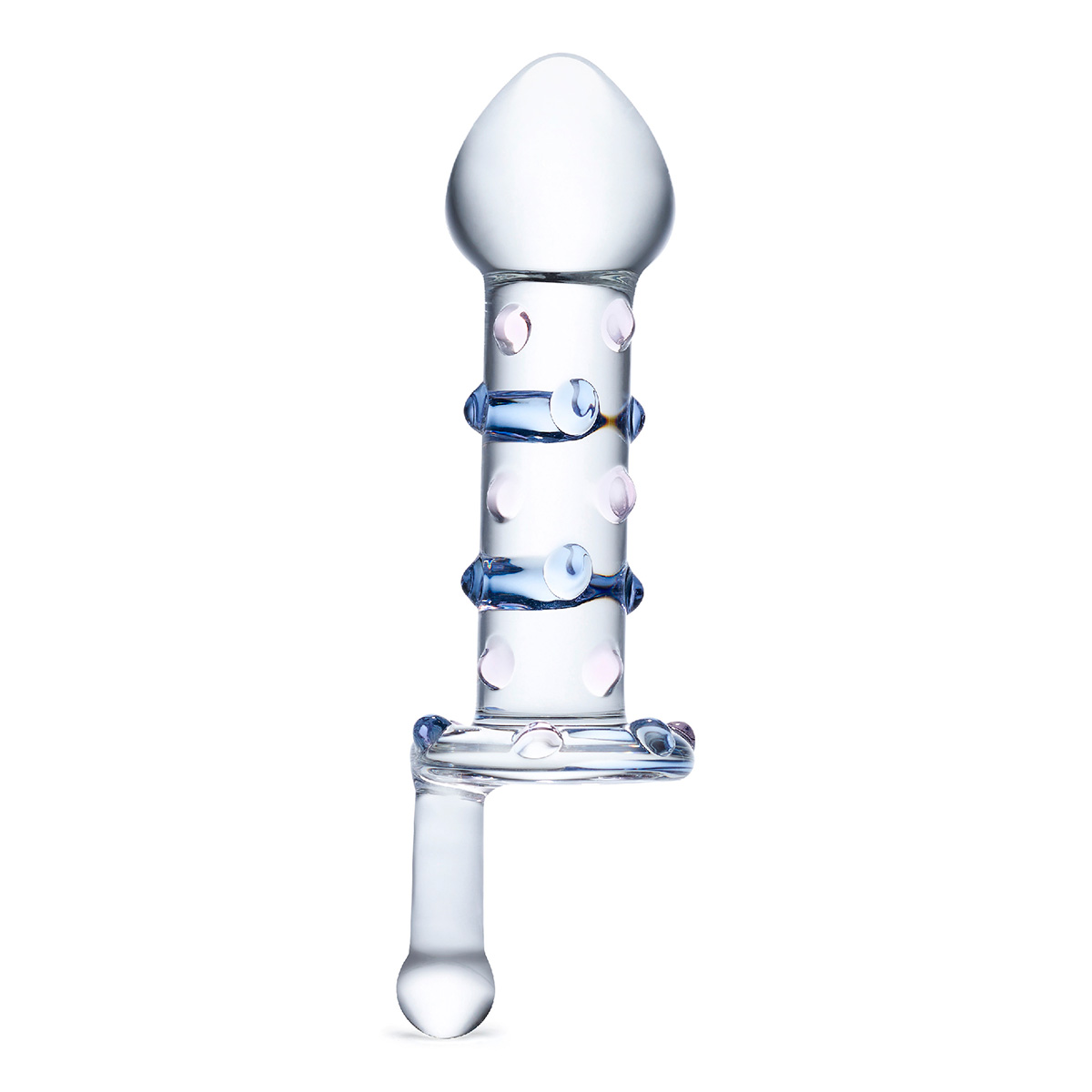 Glas Небольшой фаллос с ручкой CANDY LAND JUICER