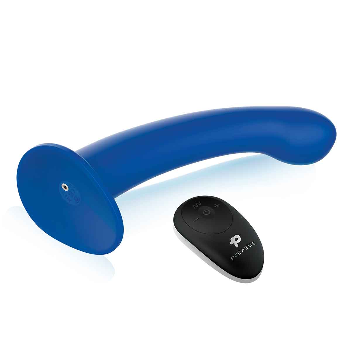 Pegasus Универсальный страпон с дистанционным управлением 8in Remote Control P-Spot G-Spot синий