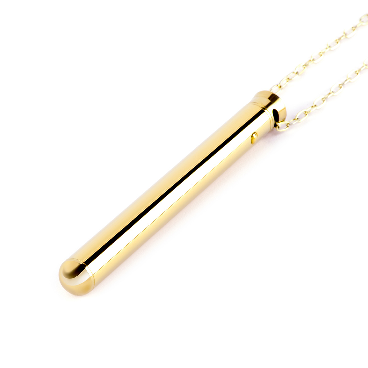 le WAND Элегантный вибромассажер-кулон из стали le WAND VIBRATING NECKLACE GOLD
