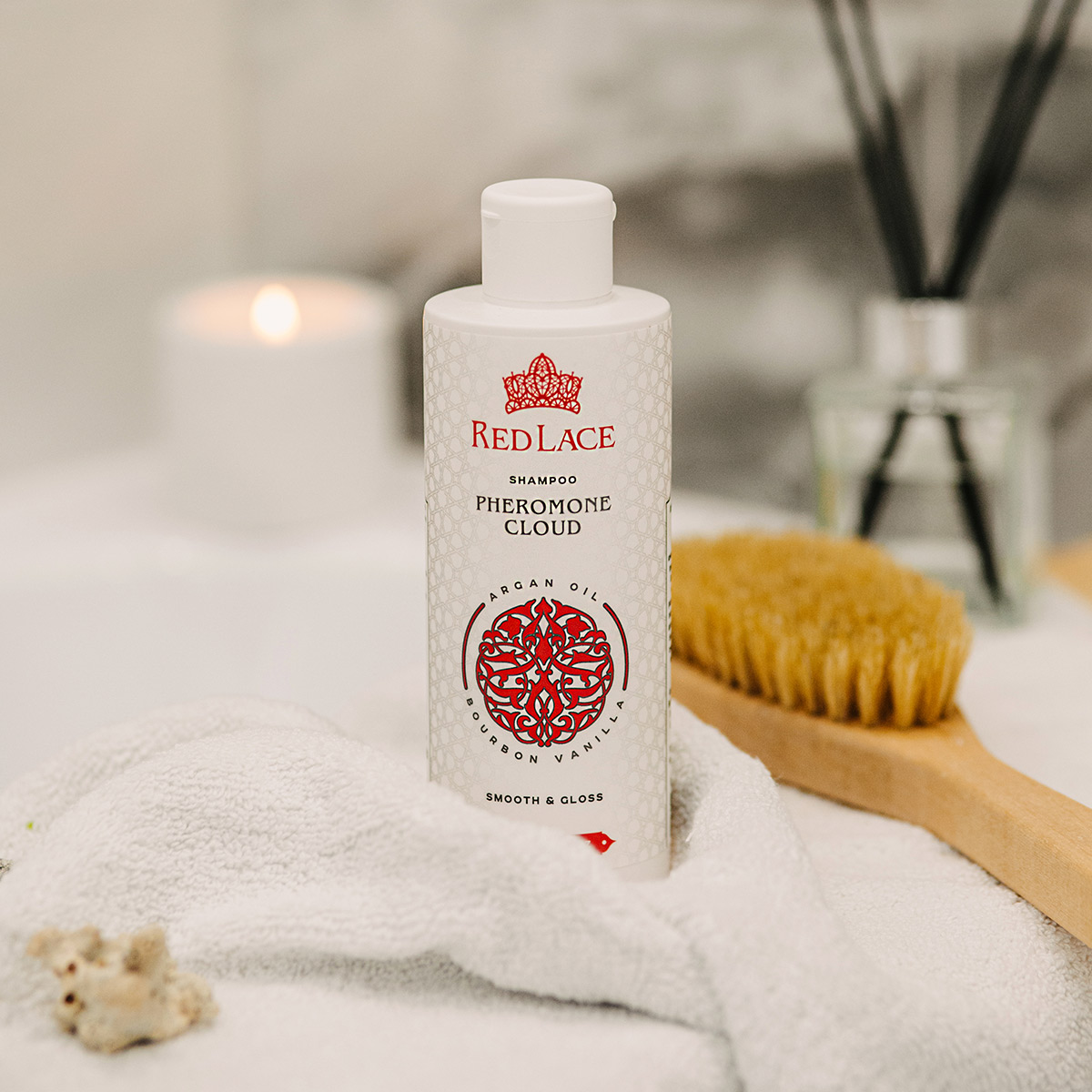 Red Lace Шампунь с феромонами Red Lace Pheromone Cloud Бурбонская Ваниль & Аргановое Масло 250 мл