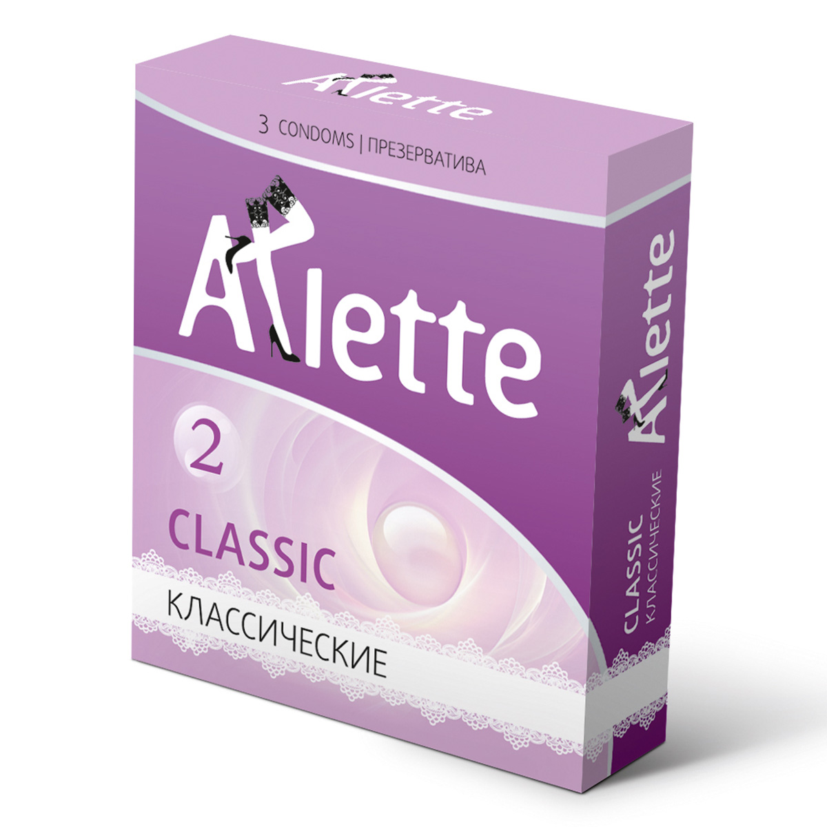 Arlette Презервативы классические «Arlette» Classic 1 уп (3 шт)