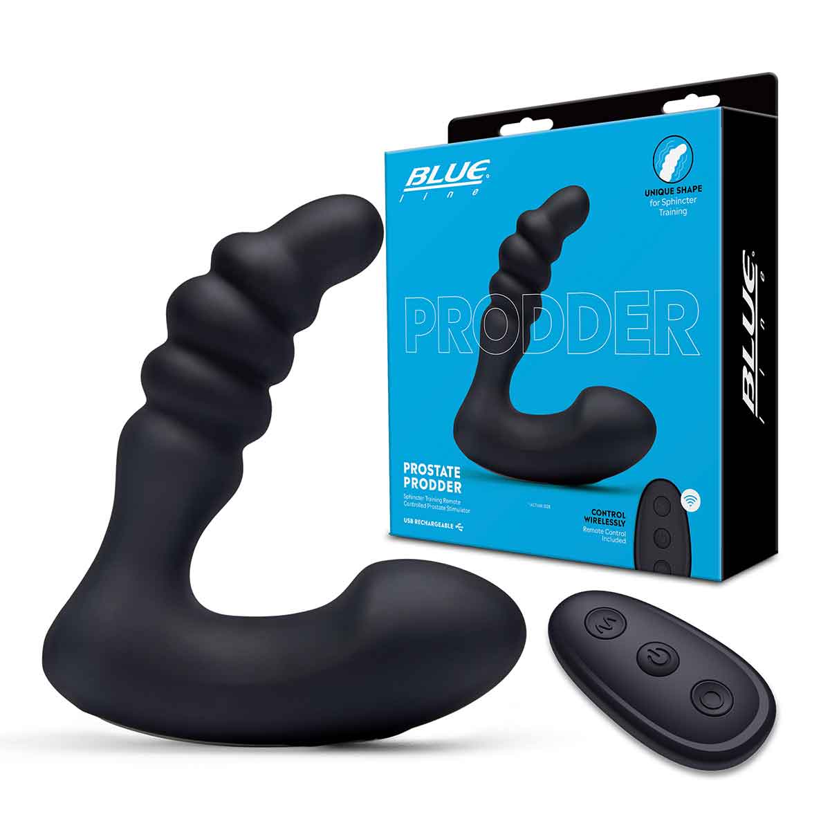 BlueLine Тренирующий мужской массажер Prodder - Sphincter Training