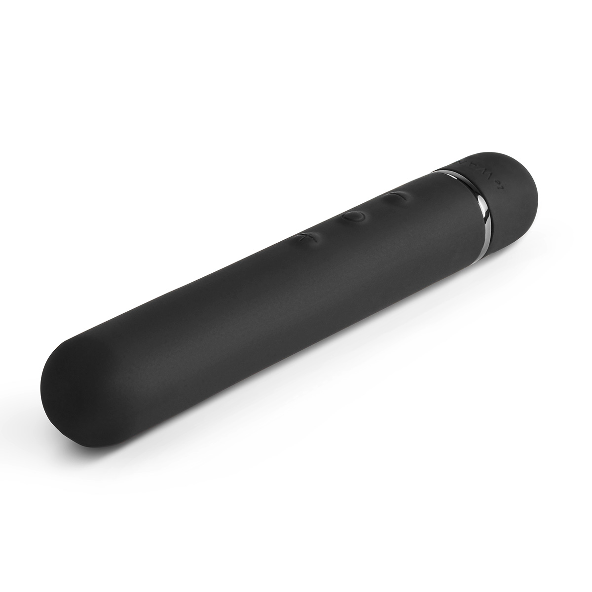 le WAND Силиконовый мини-вибратор класса люкс le WAND Baton темный хром