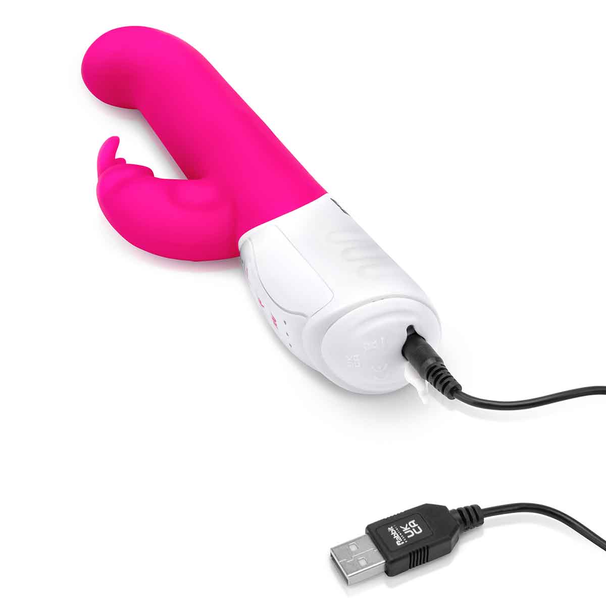 Rabbit Essentials Вибромассажер стимулирующий G-точку COME HITHER G-SPOT RABBIT розового цвета