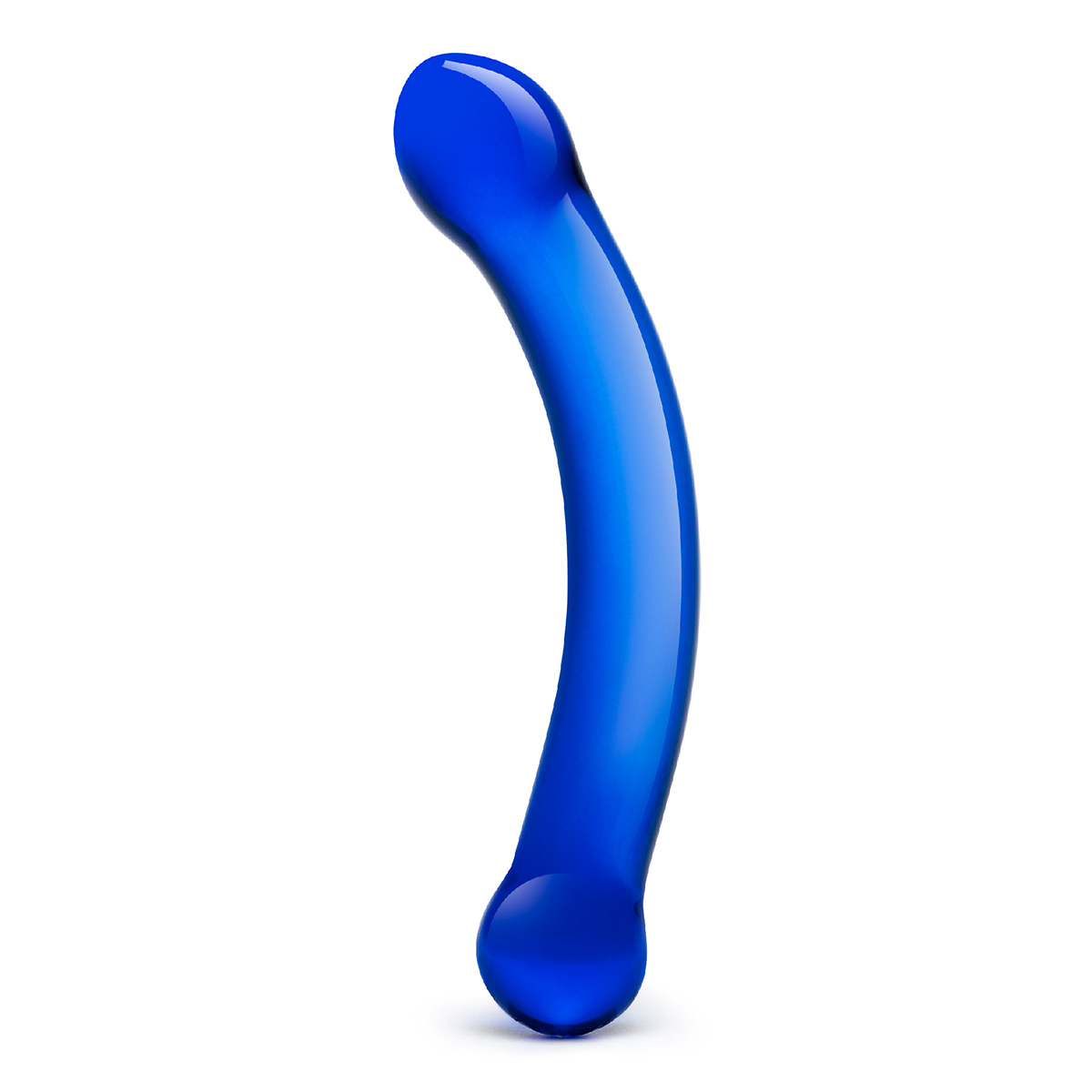 Glas Стеклянный фаллос для точки G CURVED G-SPOT