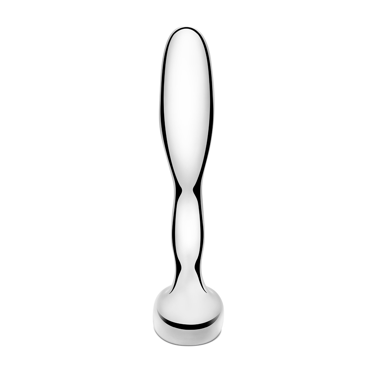 b-Vibe Стальной анальный стимулятор простаты STAINLESS STEEL PROSTATE PLUG