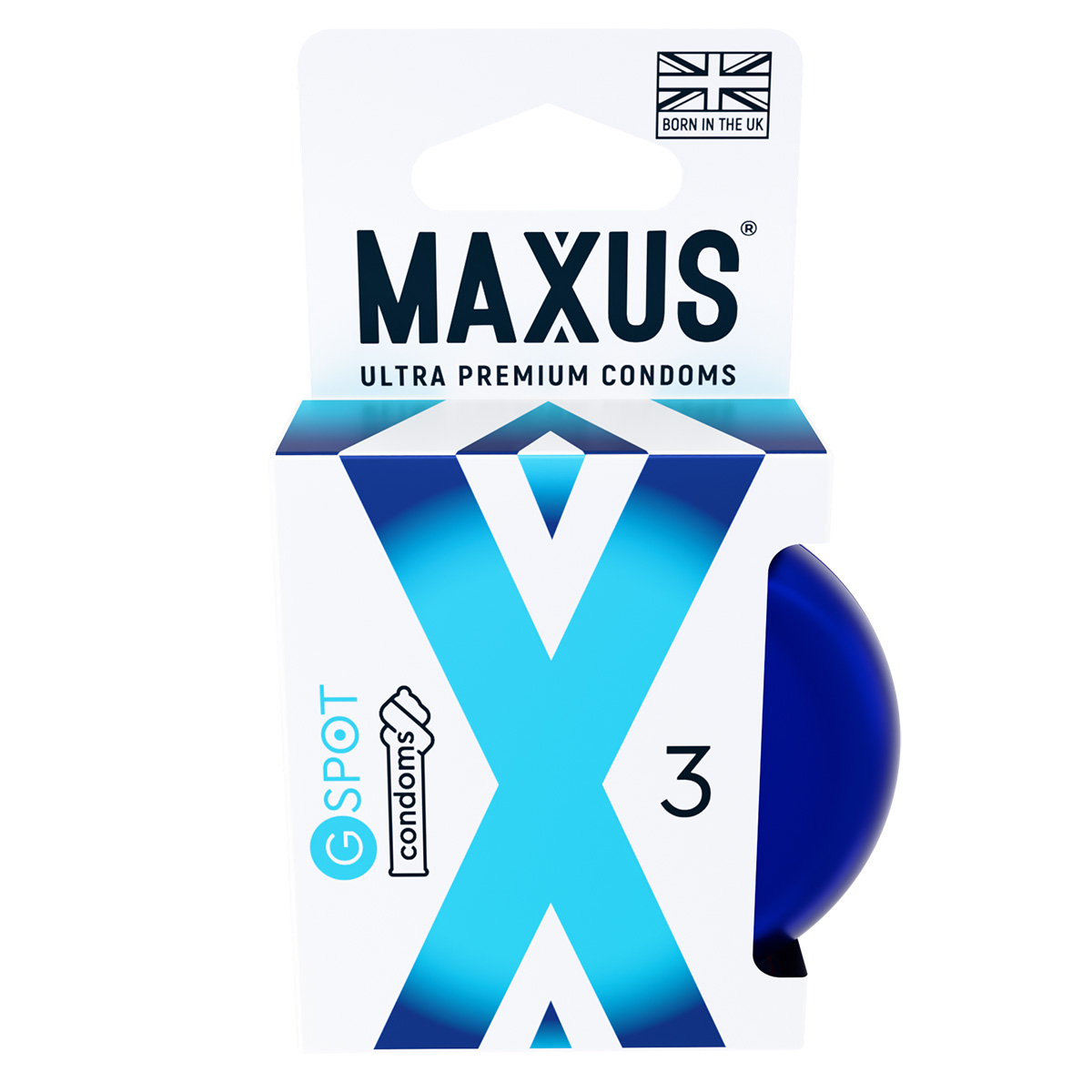 Maxus Презервативы с двойной спиралью MAXUS G Spot №3 в железном кейсе