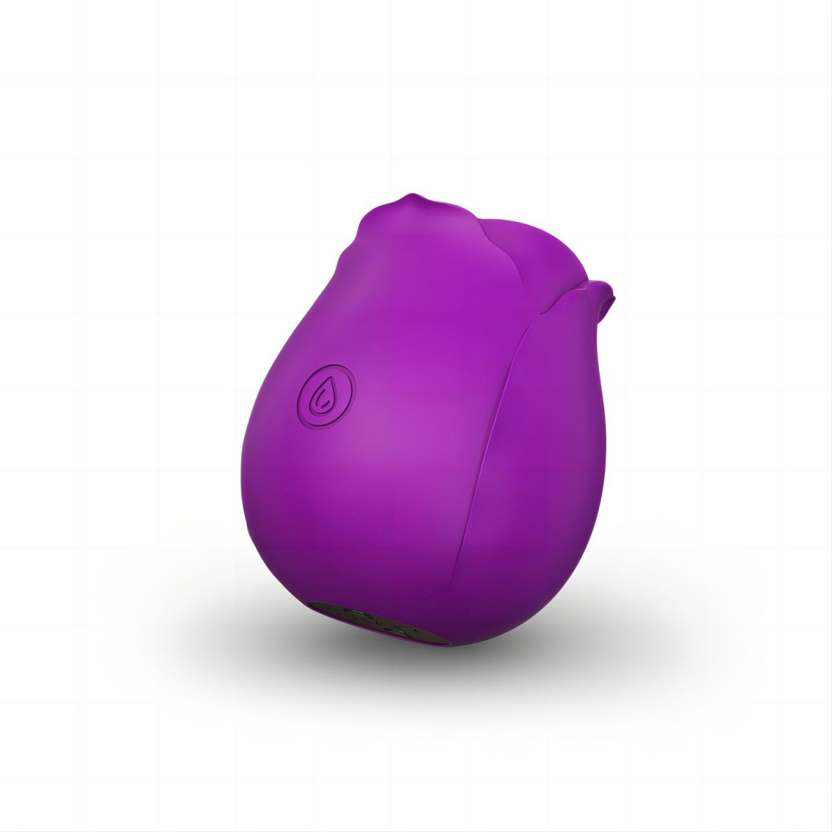 Tracy's Dog Вибрирующий фиолетовый бутон розы Rose Vibrator