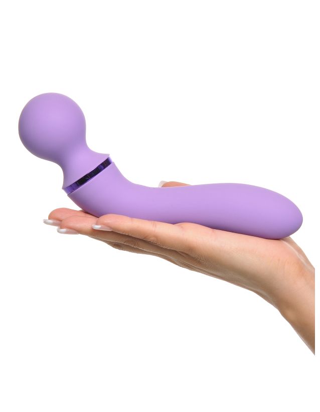 Двусторонний вибростимулятор для массажа эрогенных зон Fantasy For Her Flexible Please