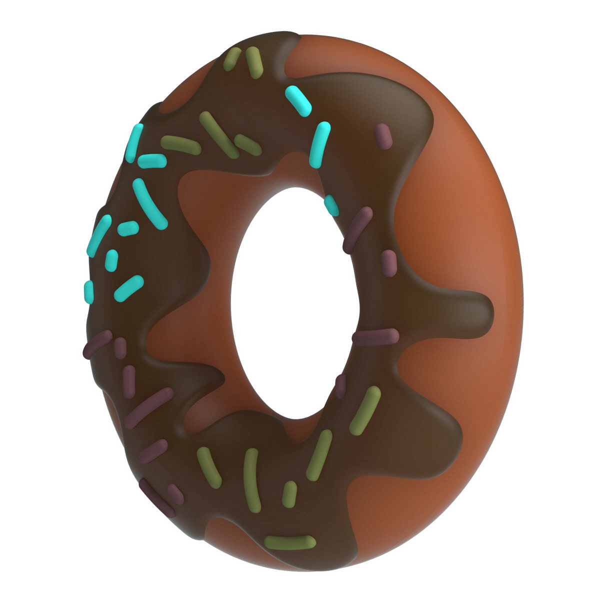 Эрекционное кольцо в форме пончика CHOCO