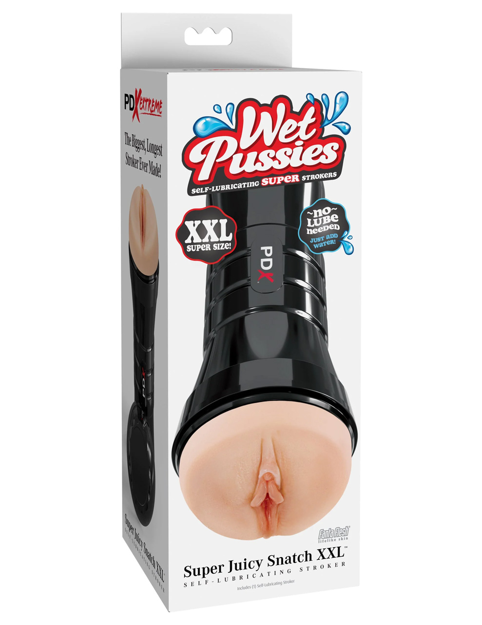 Мастурбатор в тубе WET PUSSIES, SUPER JUICY SNATCH XXL