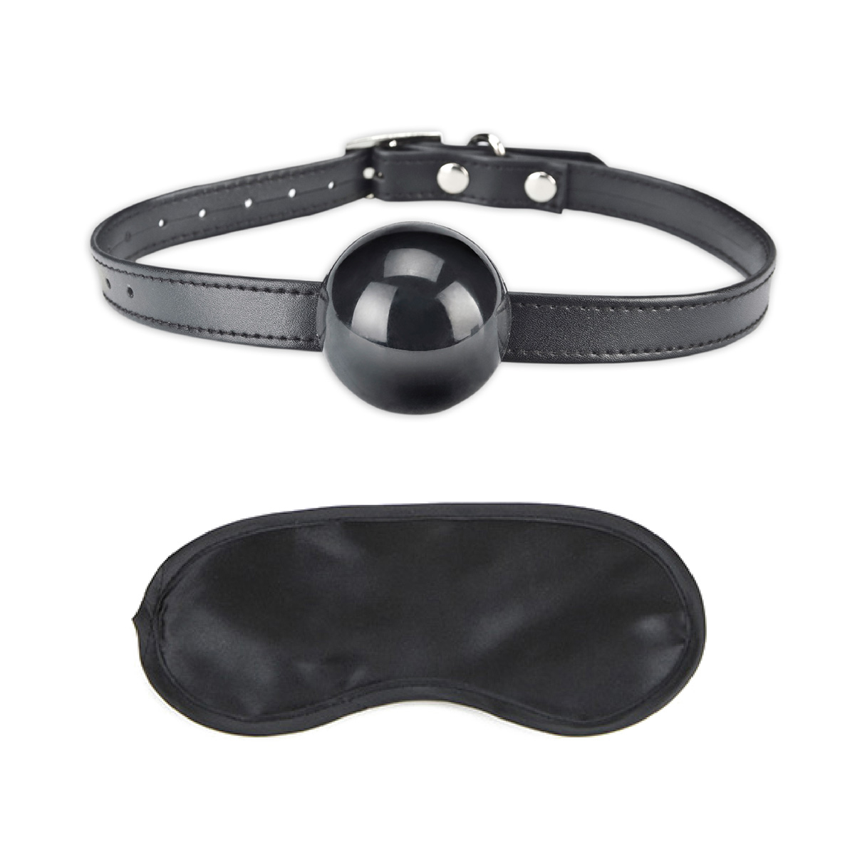 Lux Fetish Кляп с шаром из силикона с регулирующимся ремнем