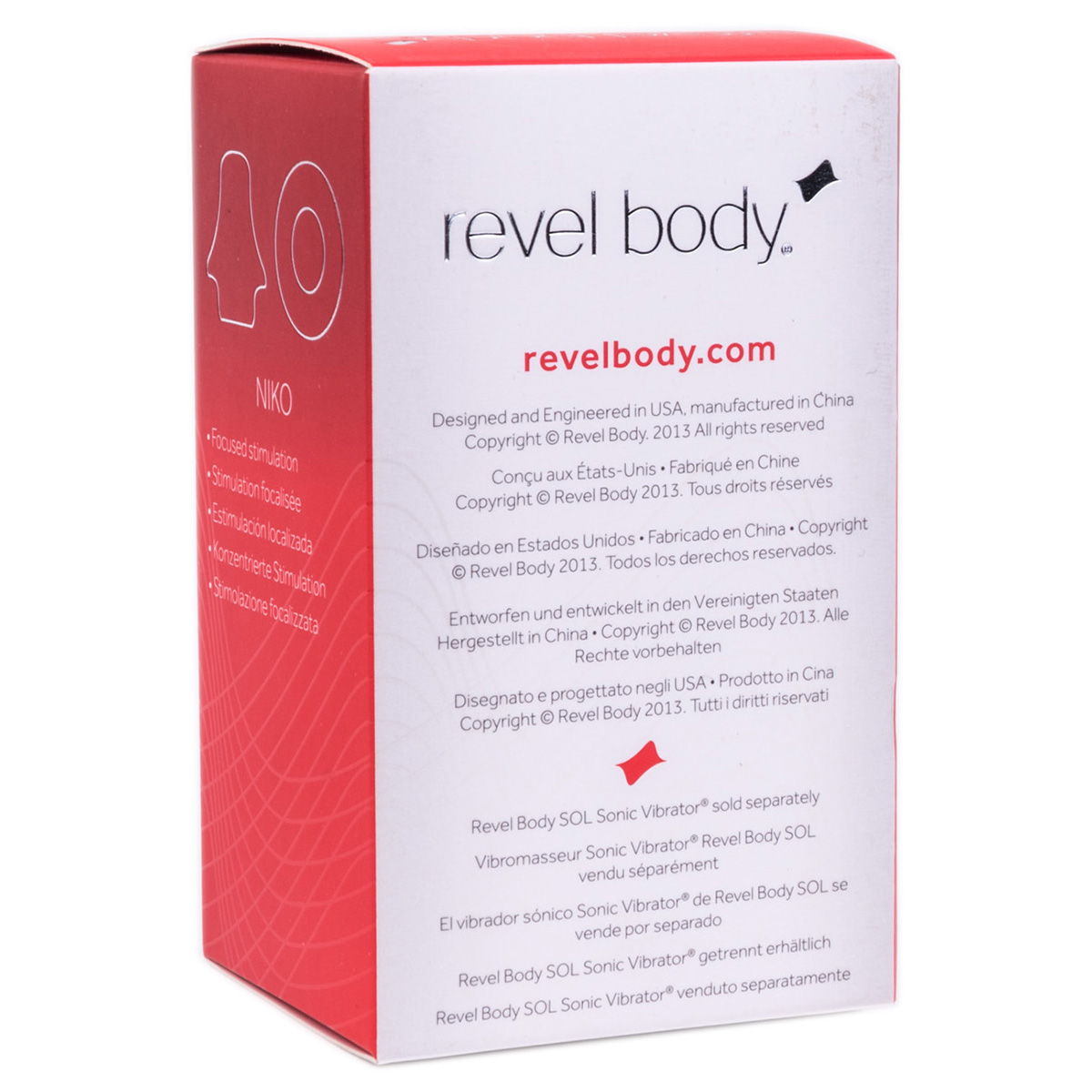 Revel Body Насадки QuietCore для пульсатора Revel Body Niko and Cona