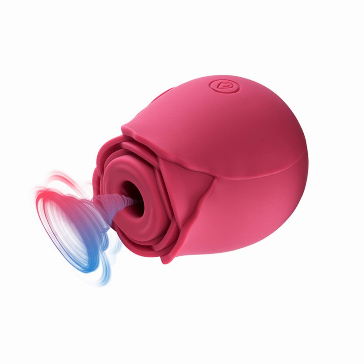 Tracy's Dog Вибрирующий красный бутон розы Rose Vibrator