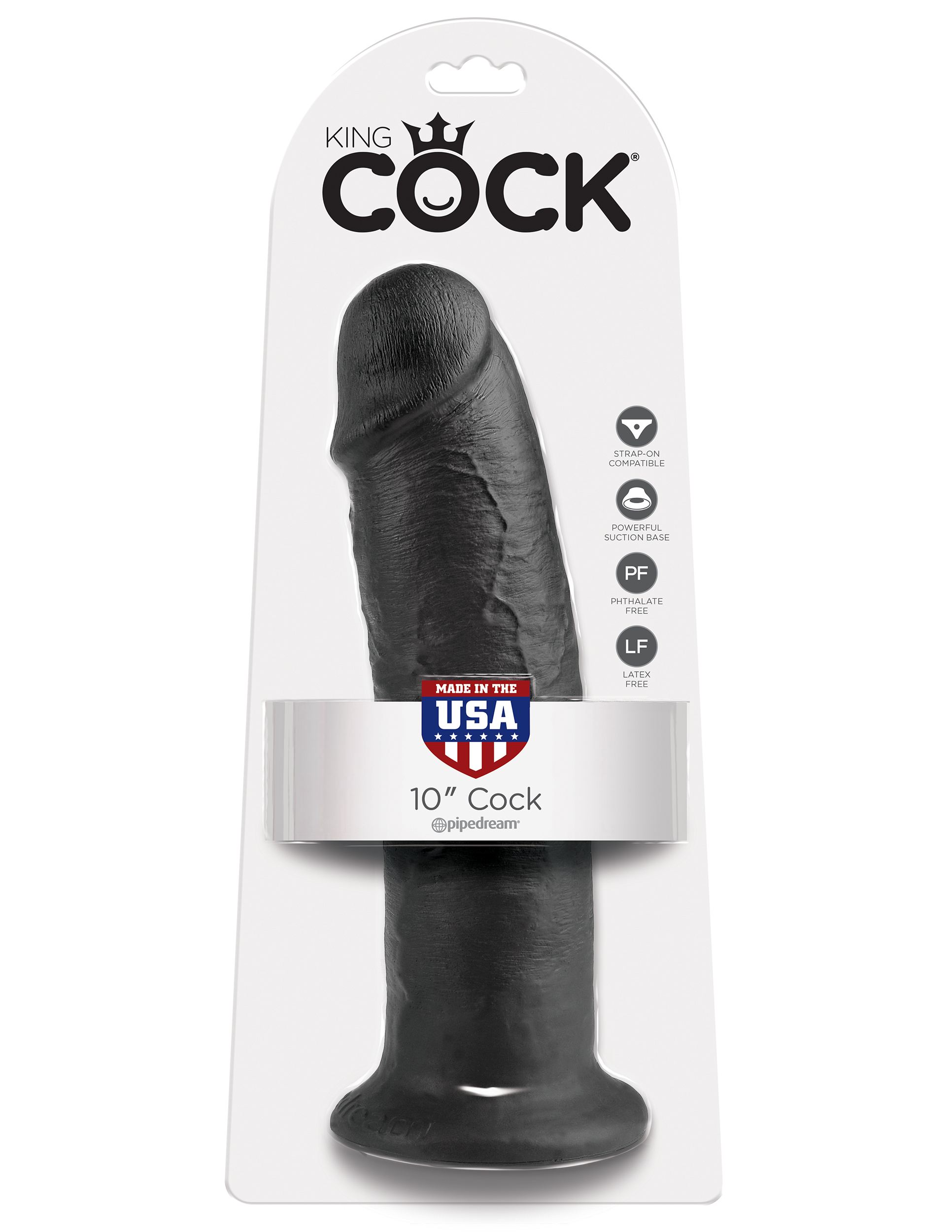 Фаллоимитатор на подошве присоске 10 Cock