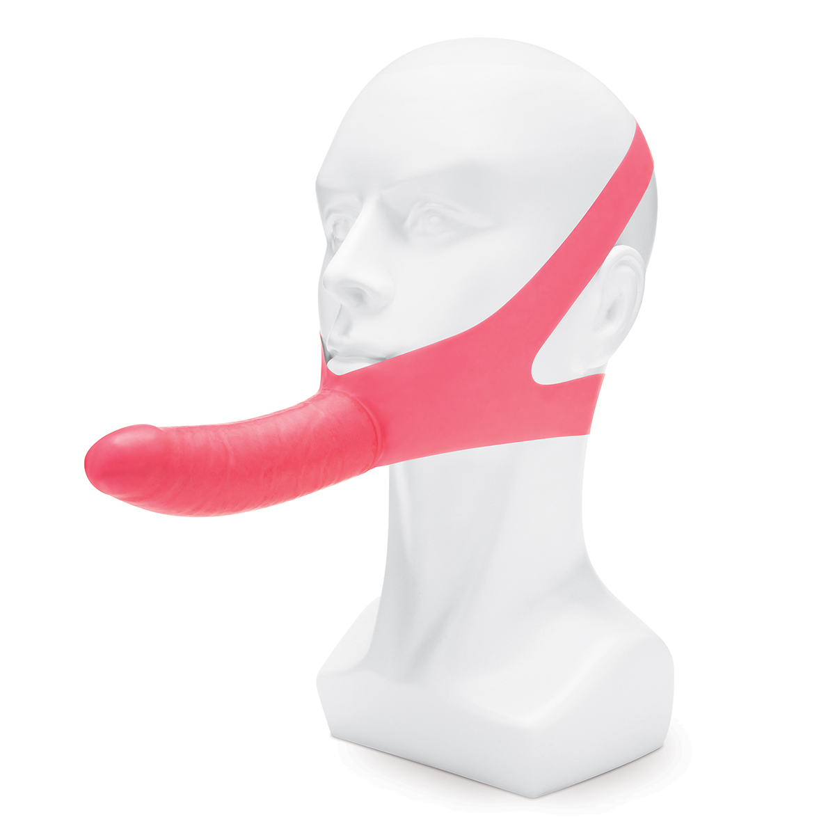 Lux Fetish Фаллоимитатор с креплением на лицо розовый THE ORIGINAL FACILITATOR
