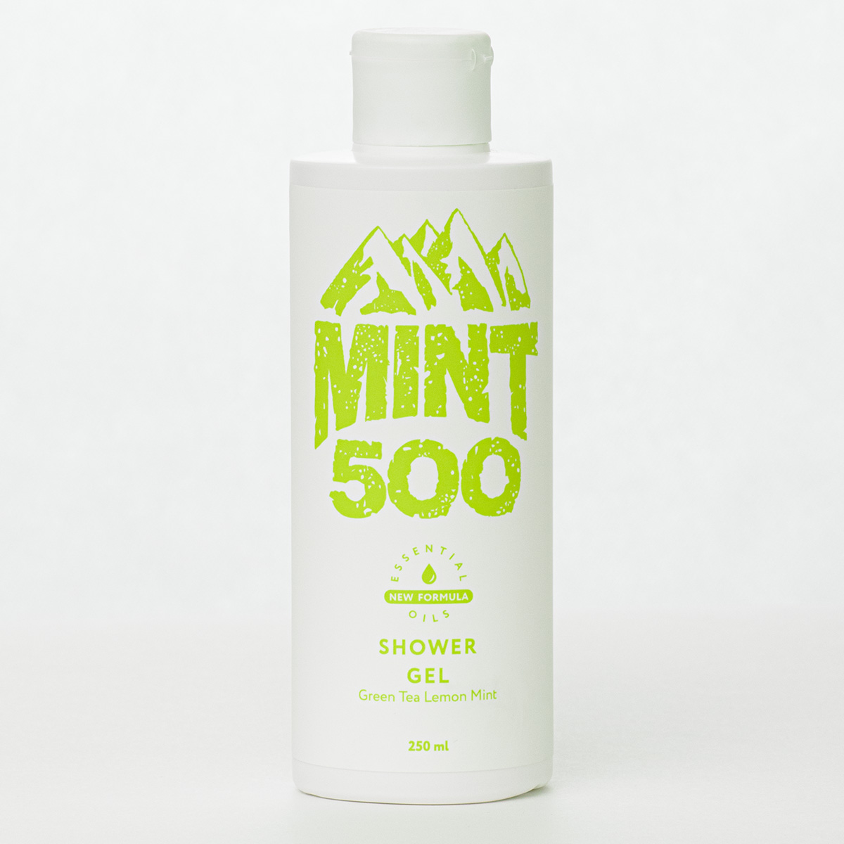 MINT500 Увлажняющий гель для душа Mint500 Shower Gel Green Tea Lemon Mint 250 мл