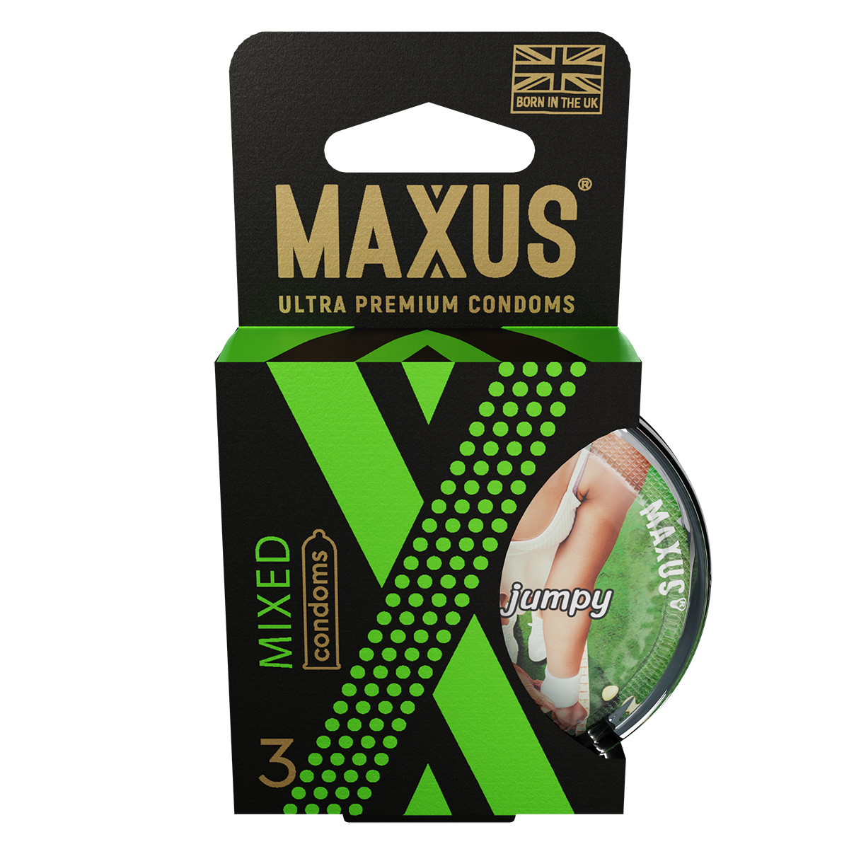Maxus Презервативы в пластиковом кейсе микс MAXUS AIR Mixed №3 - 1 уп (3 шт)