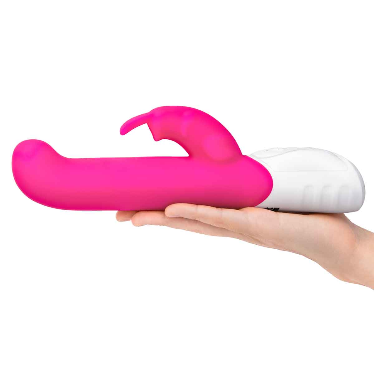 Rabbit Essentials Вибромассажер стимулирующий G-точку COME HITHER G-SPOT RABBIT розового цвета