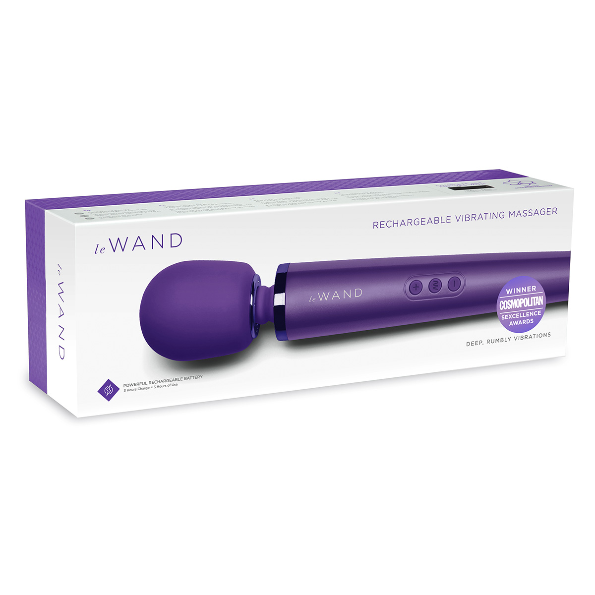 le WAND Роскошный фиолетовый вибромассажер le WAND Original Massager
