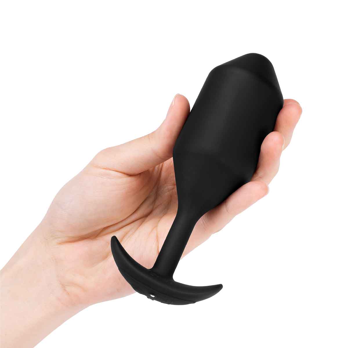 b-Vibe Профессиональная пробка для ношения с вибрацией черная B-Vibe Vibrating Snug Plug 5