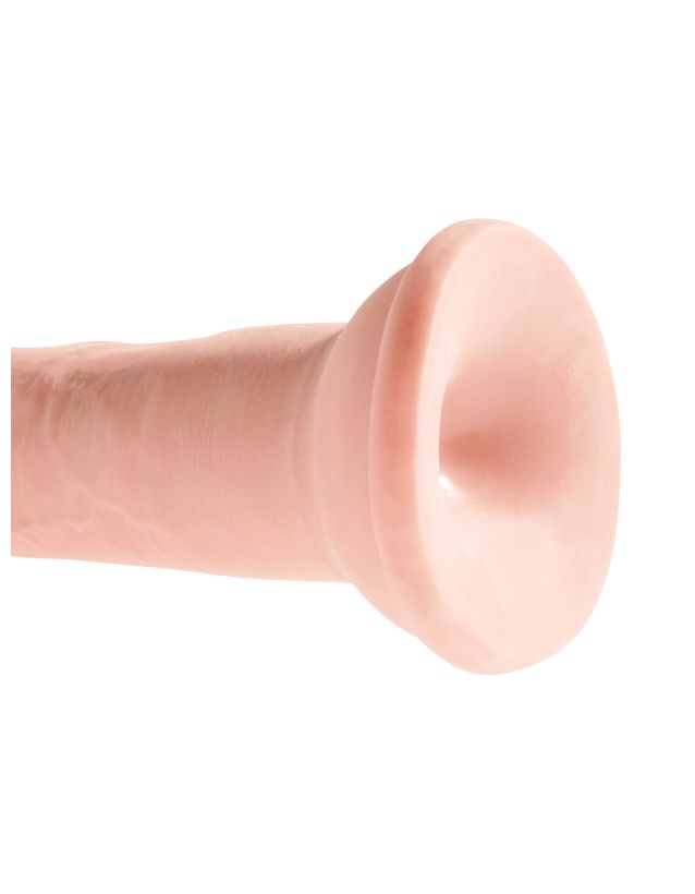 Фаллоимитатор на присоске King Cock Plus 8 Triple Density Cock - Flesh