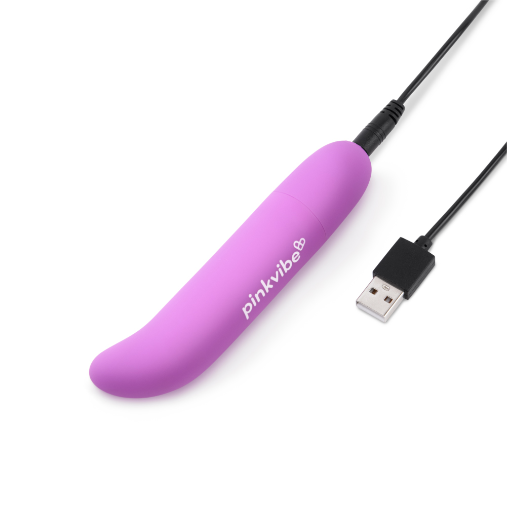 Pink Vibe Вибромассажер Pink Vibe для стимуляции точки G и клитора
