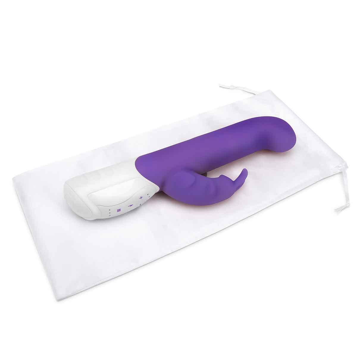 Rabbit Essentials Вибромассажер стимулирующий G-точку  COME HITHER G-SPOT RABBIT фиолетового цвета