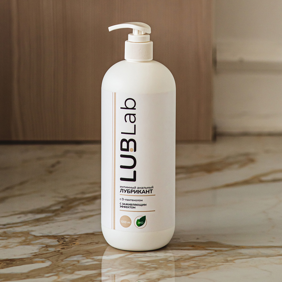 LUBLab Анальный заживляющий лубрикант с D-пантенолом LUBLab 1000 мл