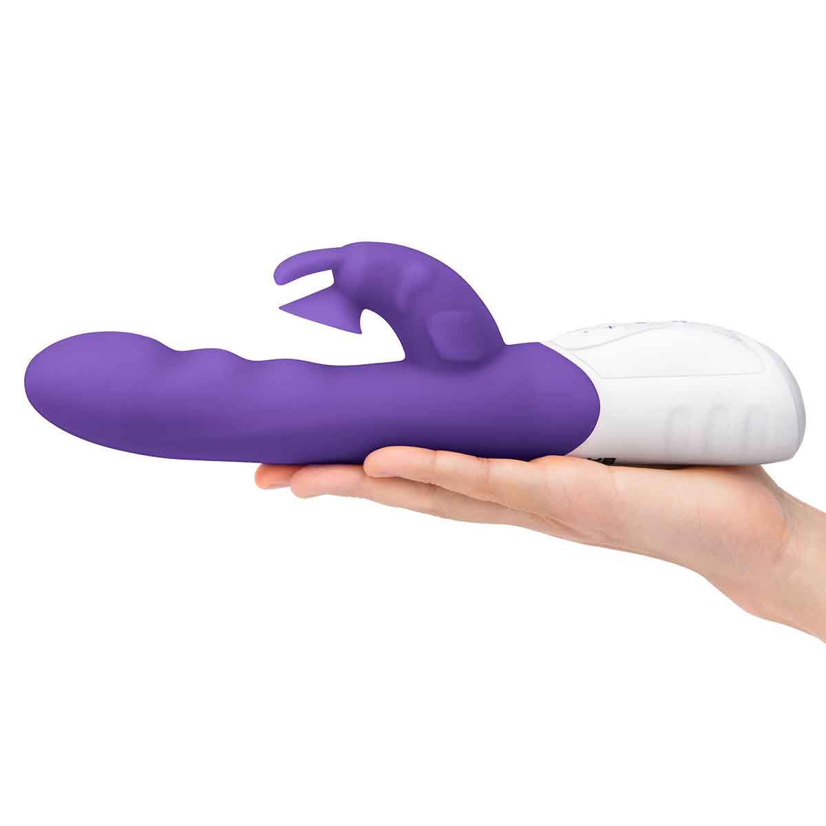 Rabbit Essentials Вибромассажер с клиторальной стимуляцией фиолетовый CLITORAL SUCTION RABBIT